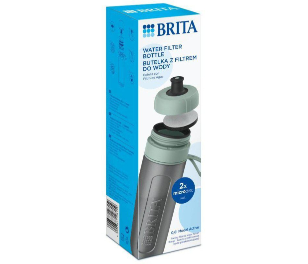 BRITA Butelka z filtrem ACTIVE Pastelowa zieleń - 1324387 - zdjęcie 6
